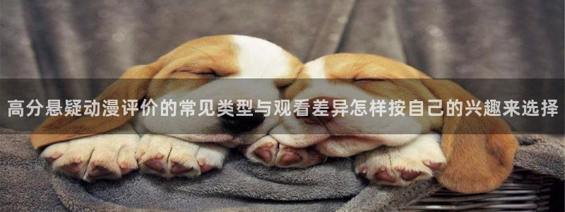 虫虫漫画大全在线:高分悬疑动漫评价的常见类型与观看差异怎样按自己的兴趣来选择配图